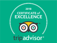 Tripadvisor Certificate of Excellence 2018