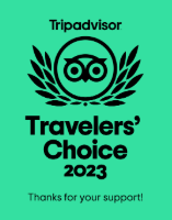 Tripadvisor Travelers' Choice 2023 badge